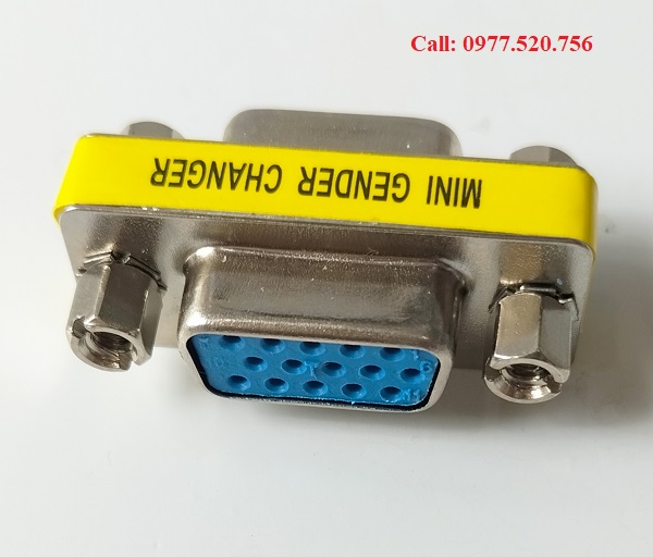 Đầu Nối VGA 2 đầu Âm - Âm VegGieg V-S111